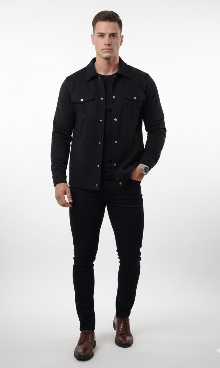 Five Kings Black shacket