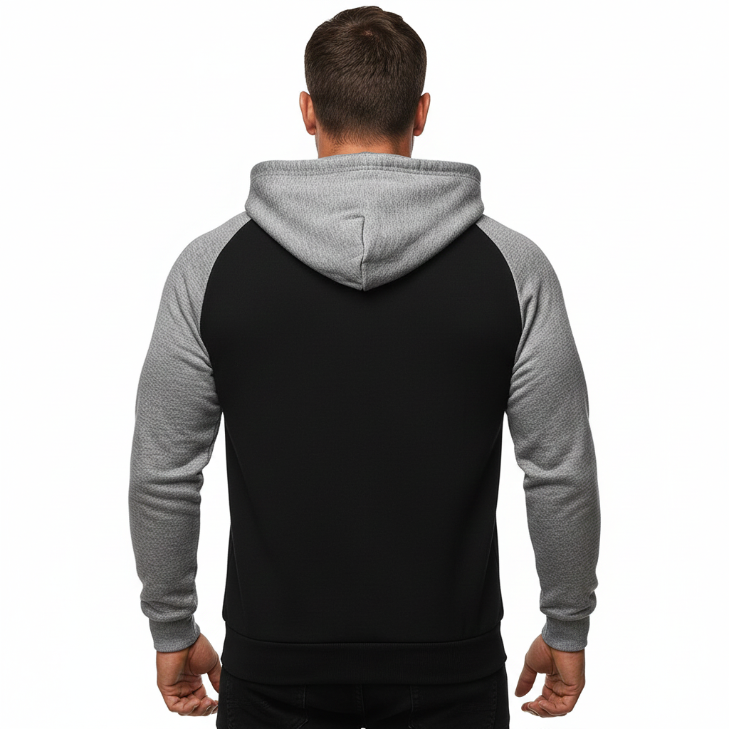 Black and grey Hoodie