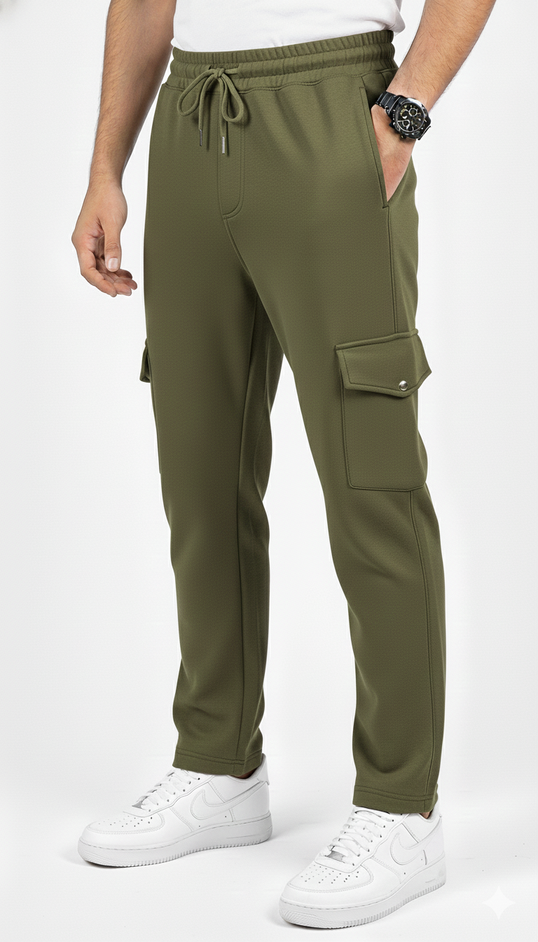 Five Kings Olive six pocket trousers