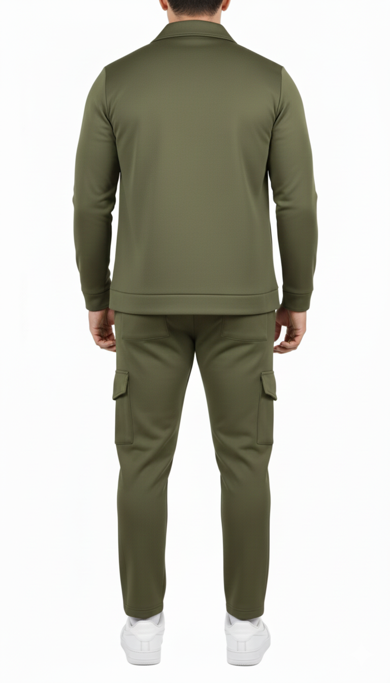 The Olive Monarch suit