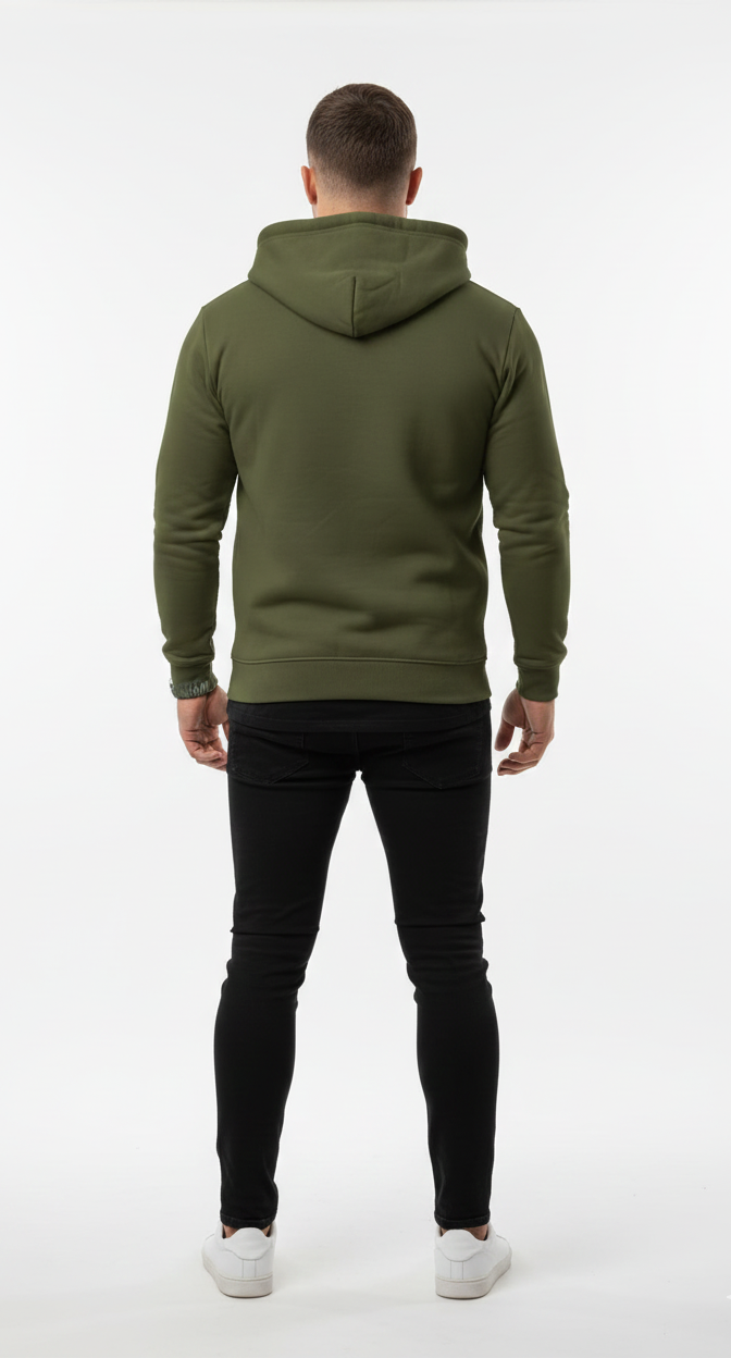 Five Kings Olive green hoodie