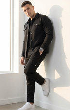 The black Monarch suit