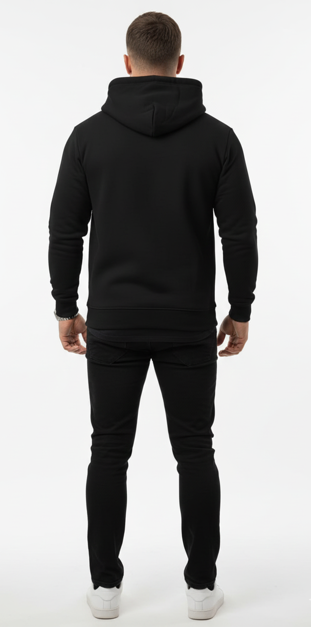 Five Kings black zipper hoodie