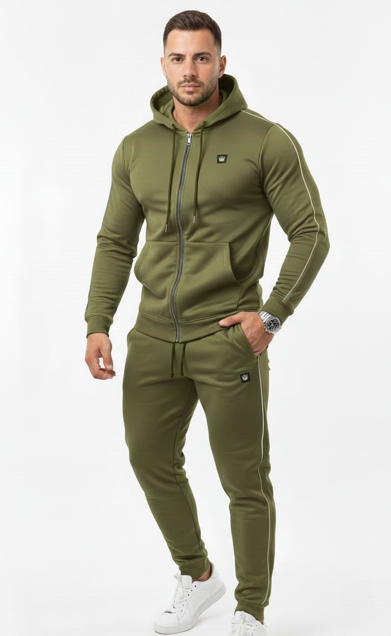 Five Kings Olive tracksuit