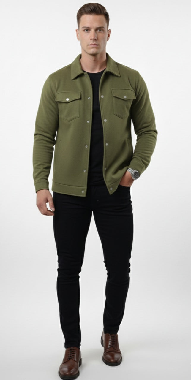 Five Kings Olive green shacket
