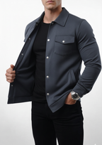 Five Kings Smoke blue shacket